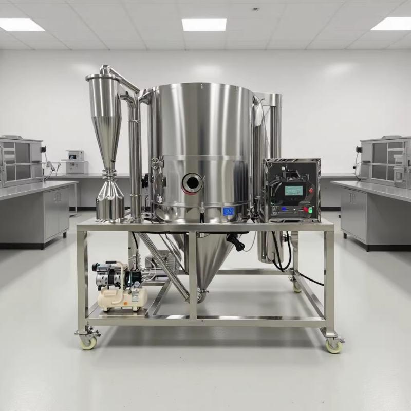 離心噴霧干燥機組案例 發(fā)貨及安裝完工